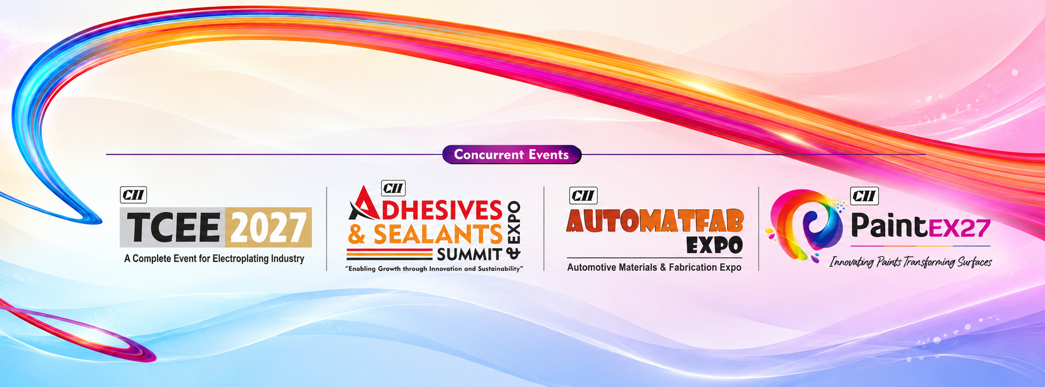 Concurrent events: TCEE 2027, Adhesives & Sealants Summit & Expo, AutoMatFab Expo